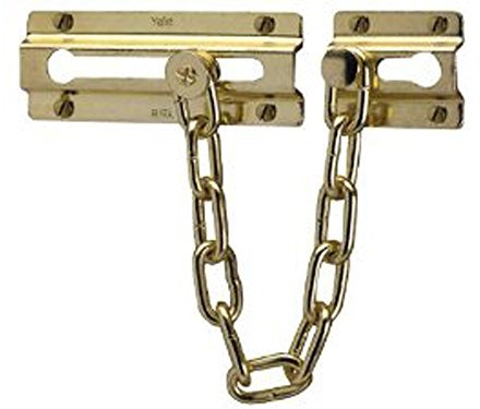 Yale Locks P1037-EB Door Chain - Brass Finish