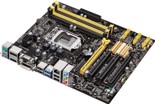 Asus 1150 Q87M-E Scheda Madre, Nero