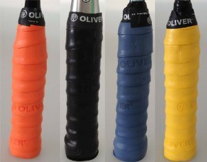 Oliver THE GRIP Griffband selbstklebend , schweißabsorbierend blau 3er Pack.