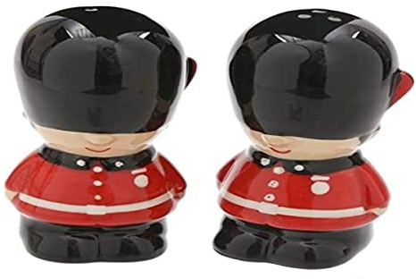 Puckator Novelty Salière et poivrière en céramique officielle Della Guardia