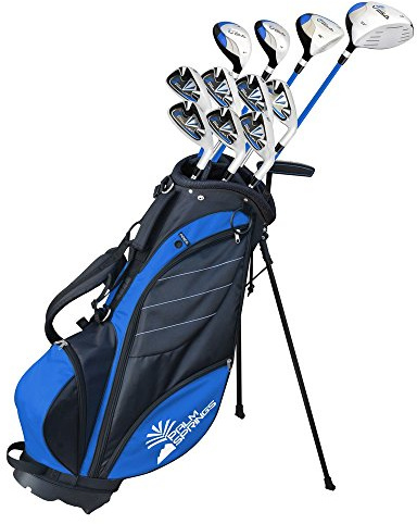 Palm Springs Golf Visa V2 Mens Right Hand Graphite/Steel Golf Club Set +1 Inch