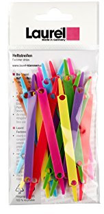 Laurel 1834-97 Heftstreifen in Leuchtfarben sortiert