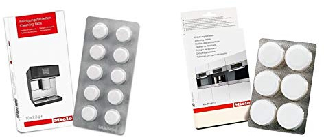 Miele Coffee Machine Cleaning Tablets (10pk) & Descaling Tablets (6pk)