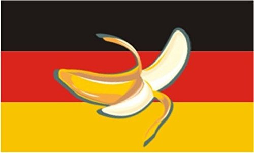U24 Fahne Flagge Deutschland Bananenrepublik 90 x 150 cm