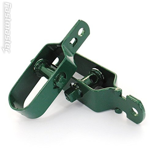 Fastmaster-Shop 50 x Drahtspanner 100mm verzinkt grün Maschendraht Wildzaun Spanndraht Maschendrahtzaun Zaunspanner Zäune Zaun Spanner Wildzaun Weidezaun