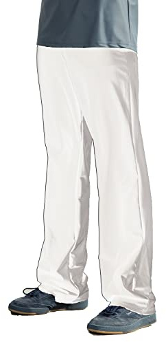 B Dancewear Mens Jazz Pants for Dance Medium White Adult Sizes