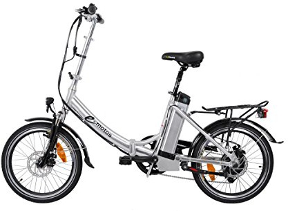e-motos Alu Pedelec K20 Faltrad Klapprad E-Bike mit Akku (14,50Ah)