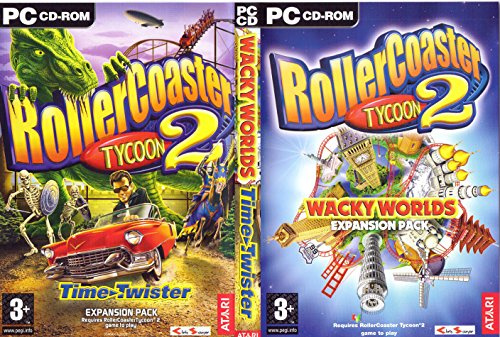 Rollercoaster Tycoon 2: Time Twister & Wacky Worlds