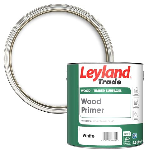 Leyland Trade Wood Primer - White 2.5L