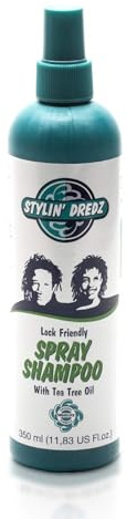 Stylin Dredz Spray Shampoo – Dreadlock schampo – restfria med tea tree olja – 350 ml enkel