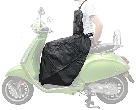 Roller Schürze S-Line Schutz für Beine und Brust schwarz