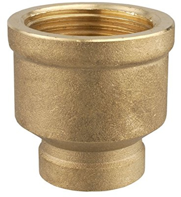 Cornat T396553 Messing Reduzier-Muffe 1 1/4 x 1 Zoll