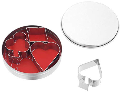 Judge Bakeware 4 Piece Playing Card Cutters
