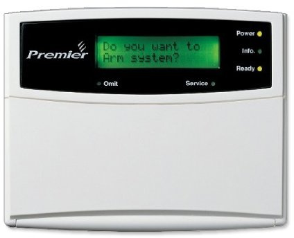 Texecom Premier Elite LCD Keypad with Standard 32 Character LCD Display, Grade 3, DBA-0001