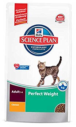 Hill's 21969/3810 Science Plan - Feline Adult - Perfect Weight - 1, 5 kg