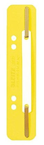 3710 EinhängeHeftstreifen PP kurz gelb 25 Stück 3.5x15.8cm