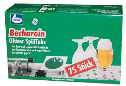 Dr. Becher Becharein Gläser-Spültabs 75 Stück