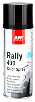 APP Rally 400 Color Spray - Bomboletta spray nero lucido | Vernice spray nero lucido | Bomboletta per tutte le superfici, ad alta copertura | 400 ml