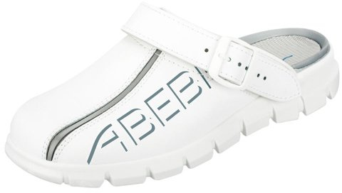 ABEBA 7310 DYNAMIC Verstopfen mit Druck, OB, A, E, FO, SRC, Weiß, Größe 43