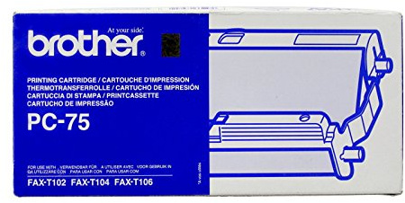 BROTHER Kit PC-75 Original-Kartusche FAX-T10xx Schwarz