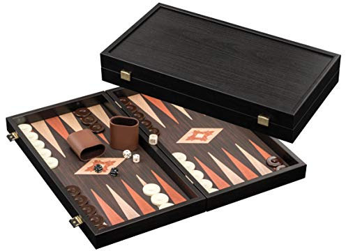 Philos 1816 - Backgammon Elassa - Familien Standardspiel, groß