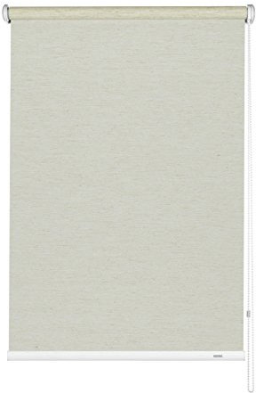 Gardinia 6525062180 Seitenzug-Rollo Lichtdurchlässig, 62 x 180 cm, Silvalin Natur