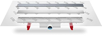 Roca A276129000-X3 750 Geot. Con vasca da bagno In acrilico-Piatto doccia-Piatto doccia In Drain- In-Channel Drain