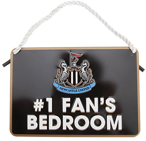 Newcastle United FC No 1 Fan Bedroom Sign