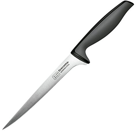 Tescoma Precioso Cuchillo Deshuesar, Acero, Negro, 33 x 9 x 2,5 cm