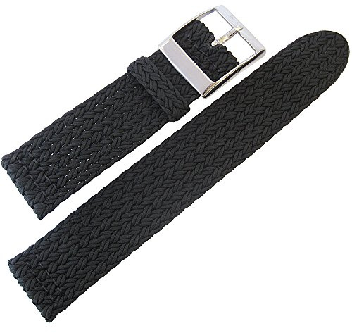 Eulit Palma Pacific armbandsur band nylon, 18 mm, svart