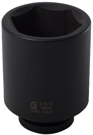 Sunex 582D 1-Inch Drive 2-916-Inch Deep Impact Wrench Socket