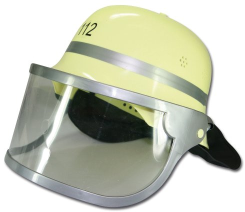 Kinder 1zu1 Feuerwehrhelm Feuerwehr Hut Helm + Visier