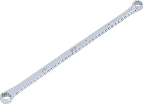 BGS 1186-13x15 | Llave de estrella doble | extra plana | 13 x 15 mm