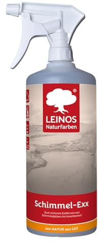 LEINOS 960 Schimmel-Exx 0,5 l Schimmelentferner ohne Chlorchemie zur sicheren Entfernung von Schimmelpilzen auf Wänden, Fliesen, Fugen, Duschkabinen und Duschvorhängen im Innenbereich effektiv
