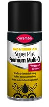 Caramba Super Plus Premium Multi Öl, Rostlöser, Schmiermittel, Kontaktspray und Reiniger, Verschleiß- und Korrosionsschutz, Mono-Sprühkopf, 100 ml