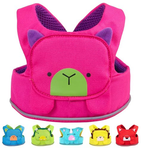 Trunki ToddlePak – Harnais Enfants, Harnais de Marche pour Bébé et Harnais Sécurité pour Enfants – Harnais Enfants Promenade Betsy (Rose)