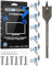 Gripit Blue TV Kit - Pack of 6 - Heavy Duty Plasterboard Fixings for Drywall & Stud Walls, Holds Up to 113kg - for Mounting TVs, Kitchen Cupboards & Boilers - Easy Install & UK Designed