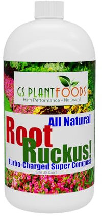 GS Plant Foods Ruckus racine! Compost liquide chargé turbo de 1 pinte 32 oz