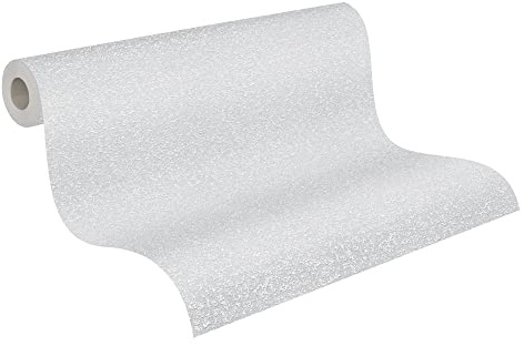 A.S. Création überstreichbare Vliestapete Meistervlies Tapete 25,00 m x 1,06 m weiß Made in Germany 309716 3097-16