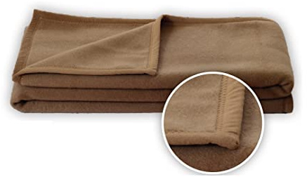 Steinbeck - Coperta Baku in 100% cashmere, misura 150/220, peso 1550 g, colore: Crema