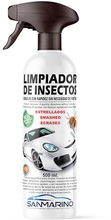 SANMARINO Limpiador DE Insectos ESTRELLADOS con Pistola 500 ML.
