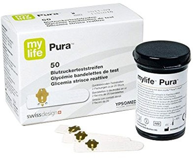 MY LIFE PURA BLOOD GLUCOSE TEST STRIPS - 50