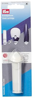 Prym 610956 Kreidepatrone weiß Ergonomics, Kunststoff, One Size 610956-1