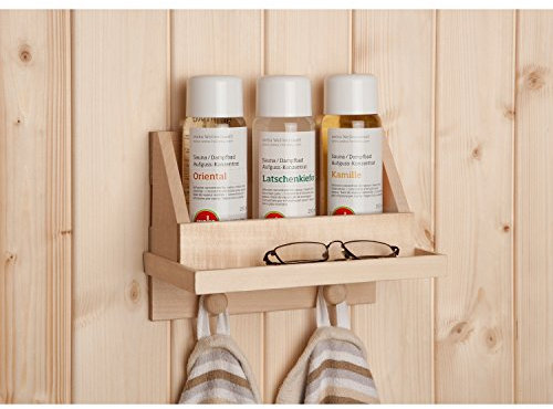 Sauna Aufguss Konzentrat-Set mit Regal