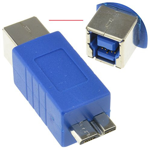 kenable USB 3.0 SuperSpeed Type B Female to Micro B Male 10 pin Adapter