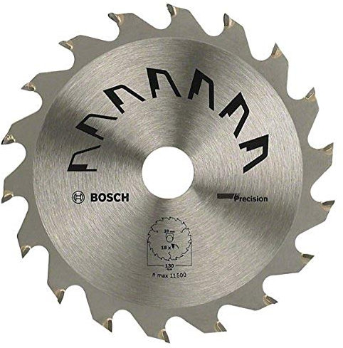 Bosch 1x Kreissägeblatt Precison (Sägeblatt für Holz, Ø 150 x 2.5/1.5 x 20/16 mm, 36 Zähne, ATB, mit 1x Reduzierring 16 mm, Zubehör Kreissäge)