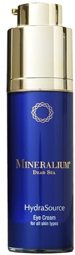 Mineralium - Crema Contorno de Ojos Anti-Edad con Minerales del Mar Muerto - Hidrata, Alisa y Regenera - Enriquecida con Vitaminas C y E - Sin Sulfatos ni Parabenos - 30ml