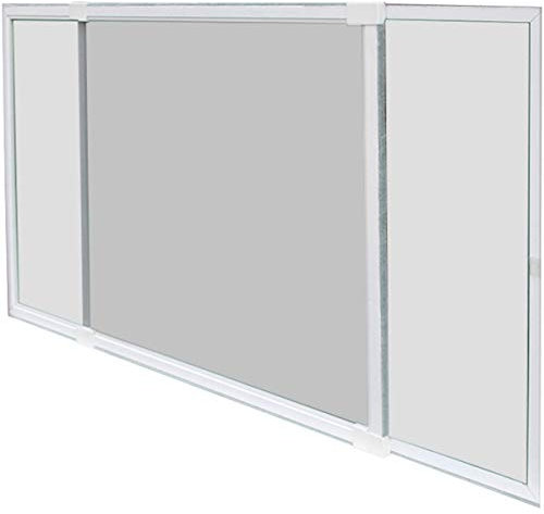 Schellenberg 50810 Protección antiinsectos corredera para Ventanas con persianas (máximo 142 x 50 cm)