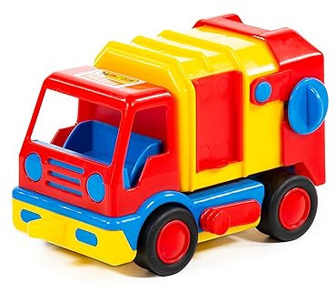 WADER Basics Müllwagen Müllauto LKW mit Mülltonne