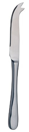 MasterClass Ostkniv, Tandad, Rostfritt Stål, 21,5 cm, Silver, MCCHEESEK